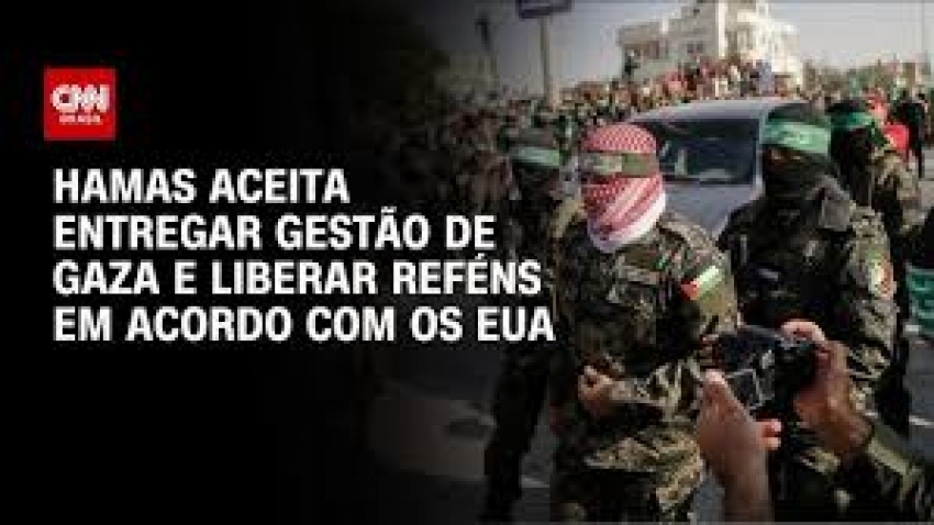 Hamas diz aceitar libertar todos os reféns em resposta a plano de Trump