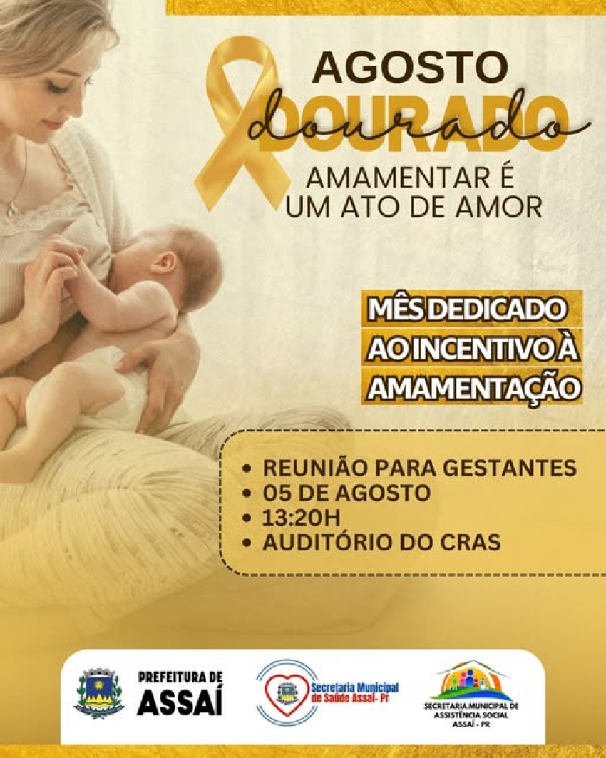 ASSAÍ - AGOSTO DOURADO: ASSAÍ PROMOVE TARDE ESPECIAL COM GESTANTES PARA INCENTIVO À AMAMENTAÇÃO ?
