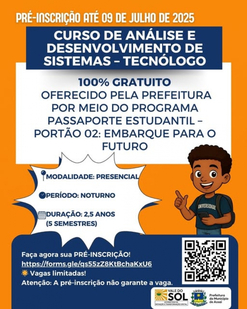 ASSAÍ - PRÉ-INSCRIÇÕES ABERTAS PARA O PROGRAMA PASSAPORTE ESTUDANTIL!