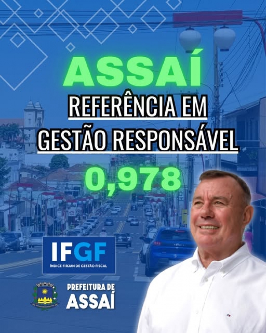 ASSAÍ É REFERÊNCIA EM GESTÃO RESPONSÁVEL, AFIRMA IFGF! ?