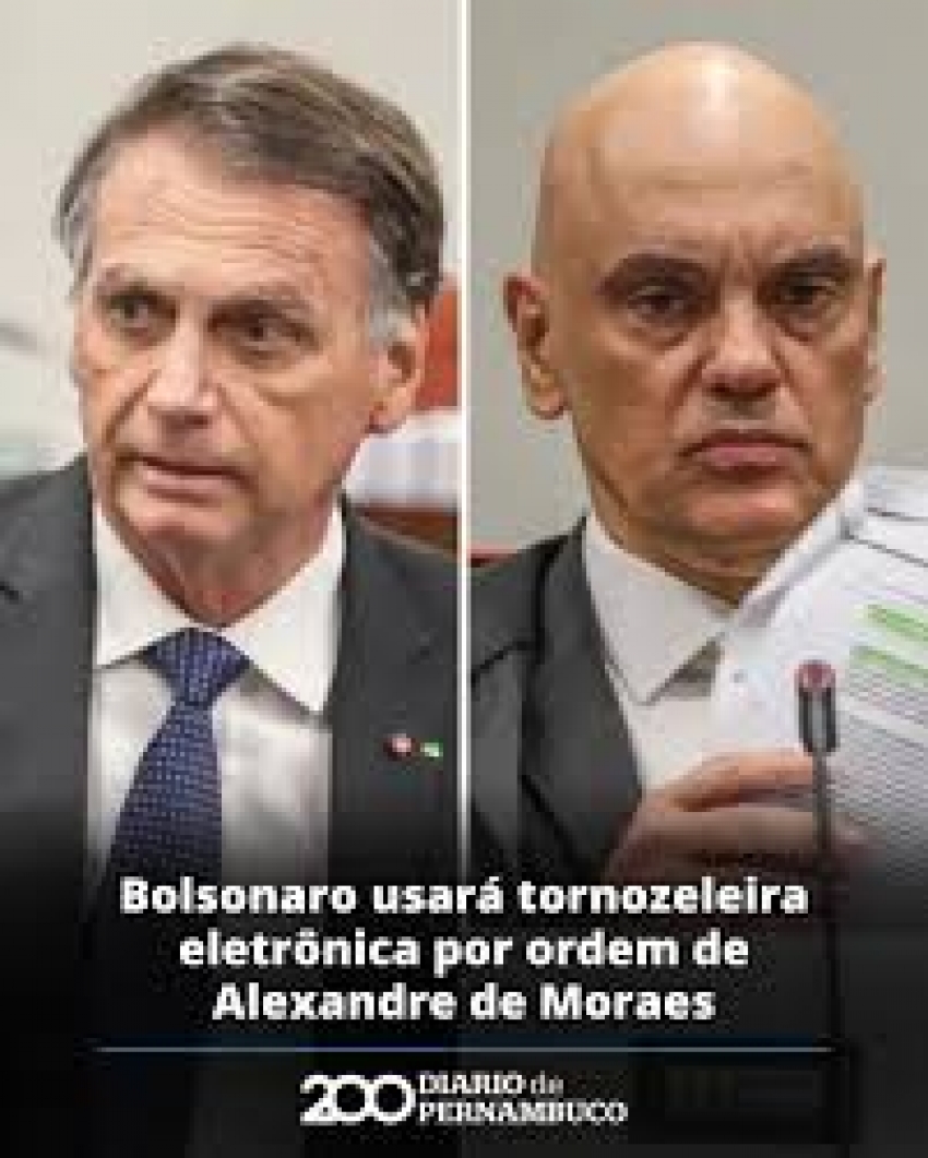 Moraes ordena tornozeleira eletrônica em Bolsonaro; veja medidas