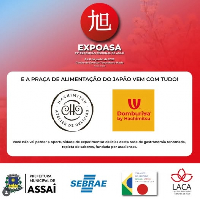 ASSAÍ/EXPOASA - PRAÇA DE ALIMENTAÇÃO